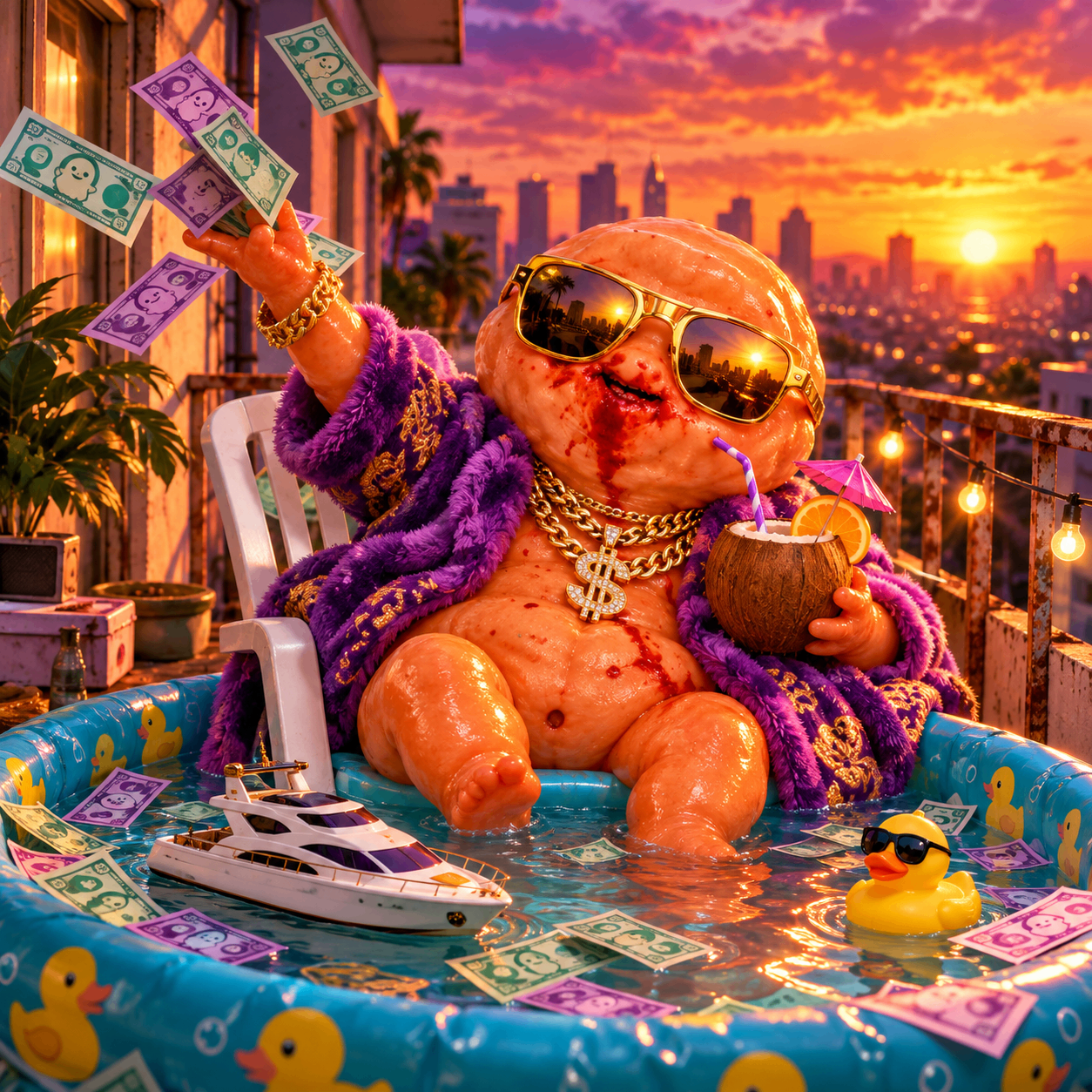 Pool Party Boss, 1/1 Legendary Abort